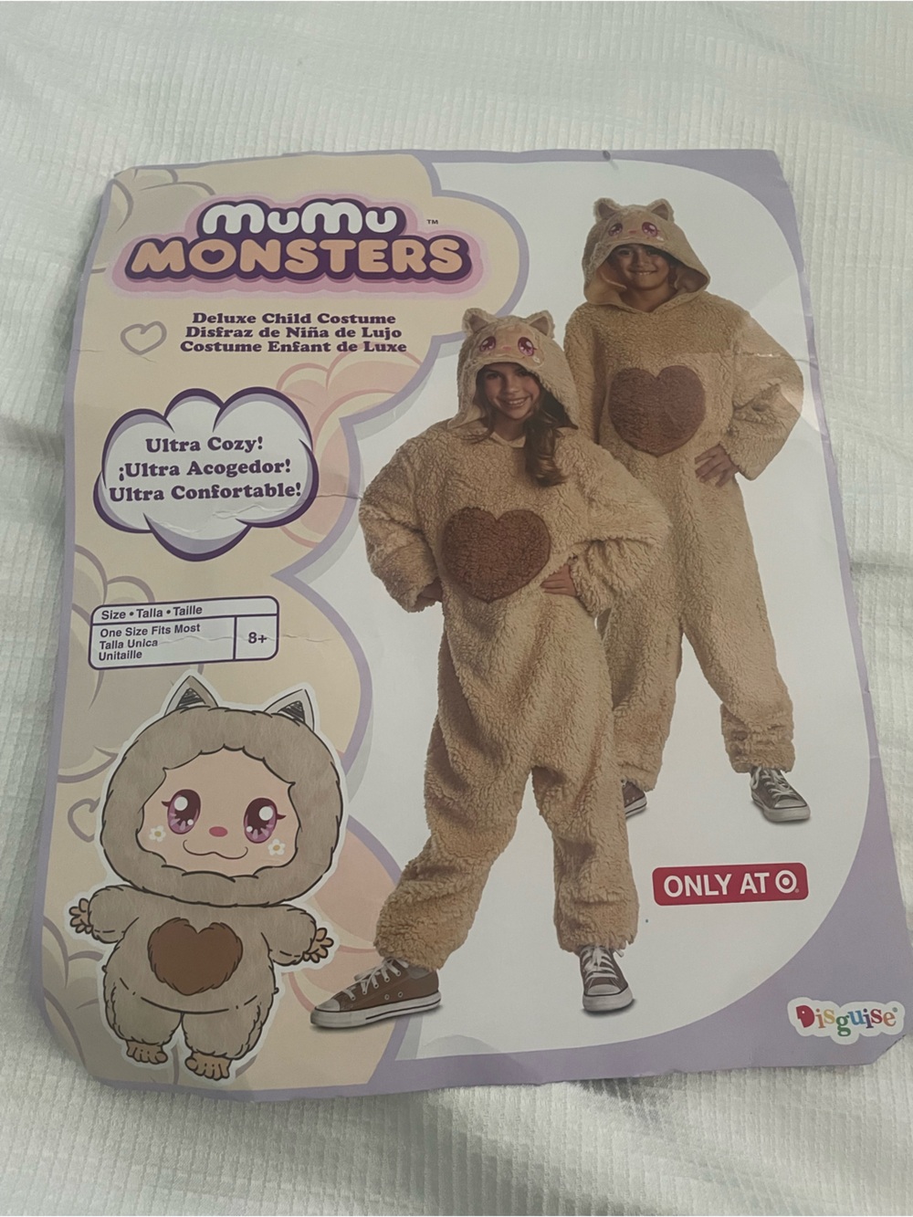 Mumu Monsters deluxe child costume one size fits most 8+.